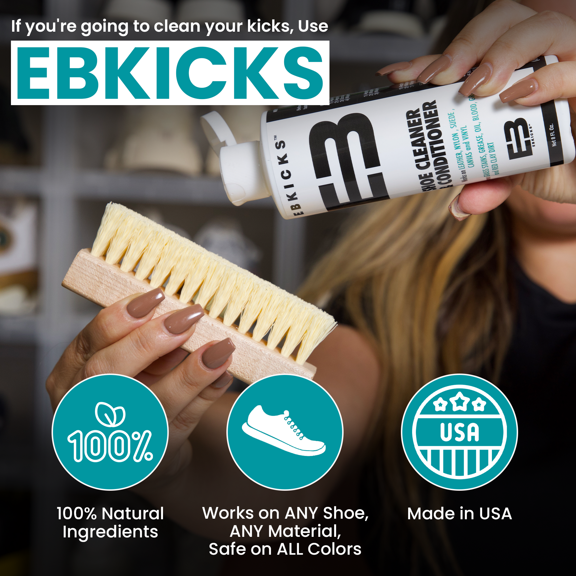 EBkicks Shoe Cleaner